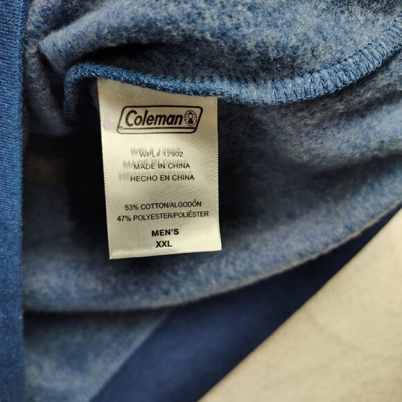 Coleman Hooded Sweatshirt Better Living In Nature Pullover Adult 2XL - Picture 7 of 10